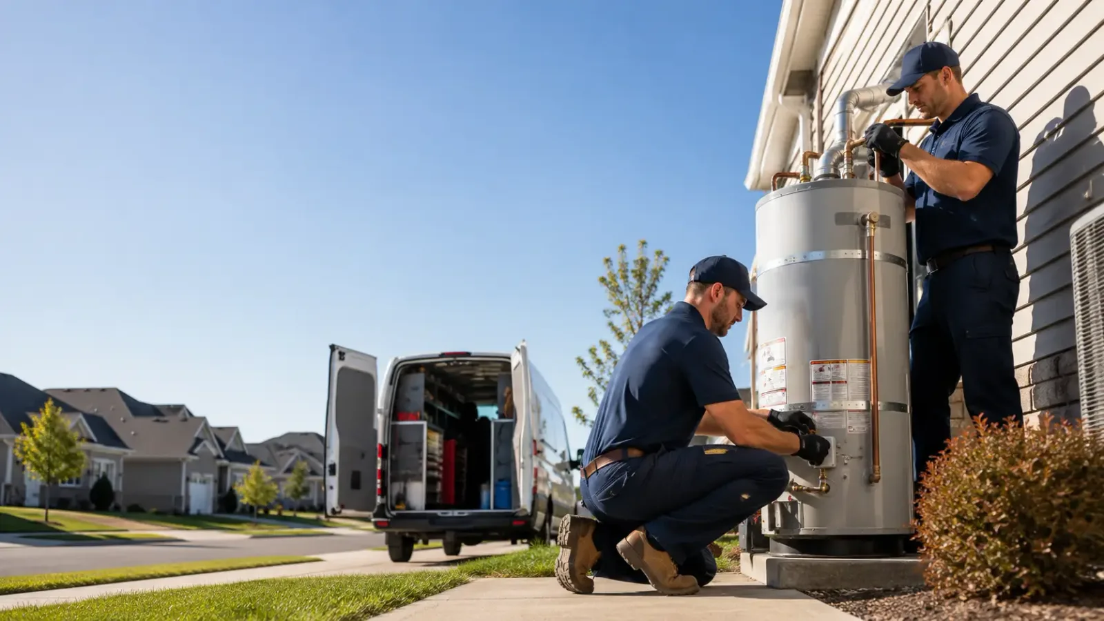 Water Heater Installation in Newark, TX
